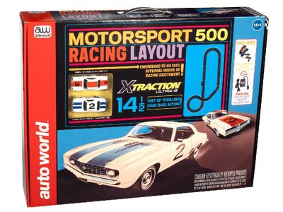 14&#39; Motorsport 500 Slot Race Set