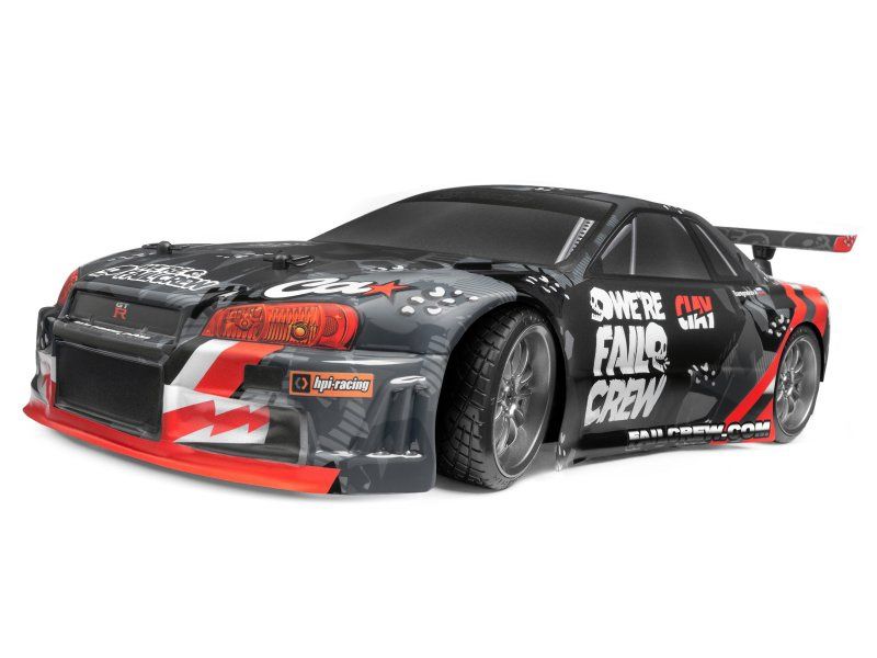 1/10 E10 Drift Fail Crew Nissan Skyline R34 GT-R RTR