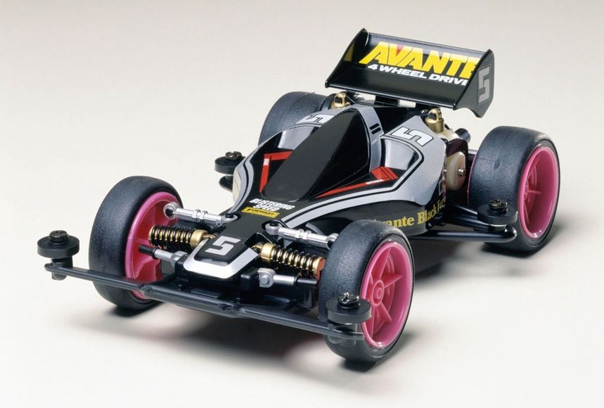 1/32 JR Mini 4WD Avante Junior Black Special (Type 2 Chassis)