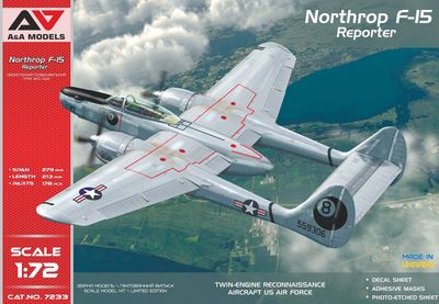 1/72 Northrop F-15A &quot;Reporter&quot; Reconnaissance Aircraft