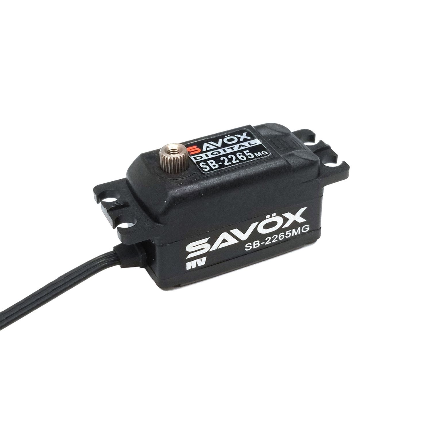 Black Edition Low Profile High Voltage Brushless Digital Servo, 0.08sec / 166.6oz @ 7.4V