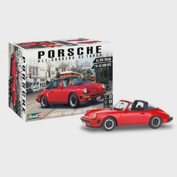 1/24 1984 Porsche 911 Carrera 3.2 Targa Car (2 in 1)