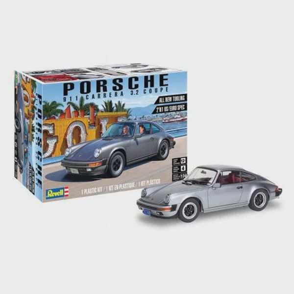 1/24 1984 Porsche 911 Carrera 3.2 Coupe Car (2 in 1)