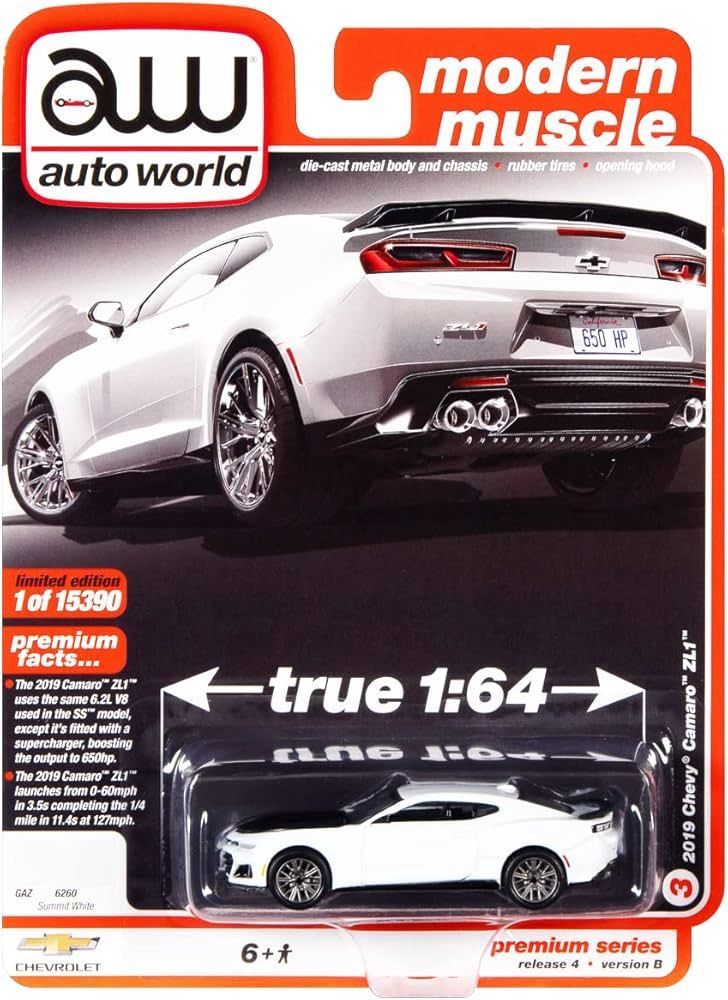 2019 Chevrolet Camaro ZL1 - White