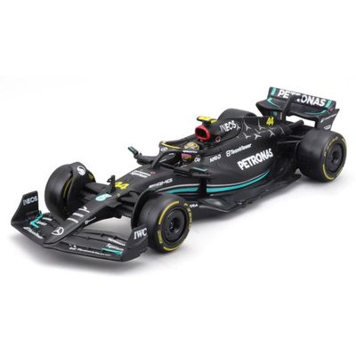 1/43 Race Mercedes-AMG W14 (2023) w/Driver (Lewis Hamilton)