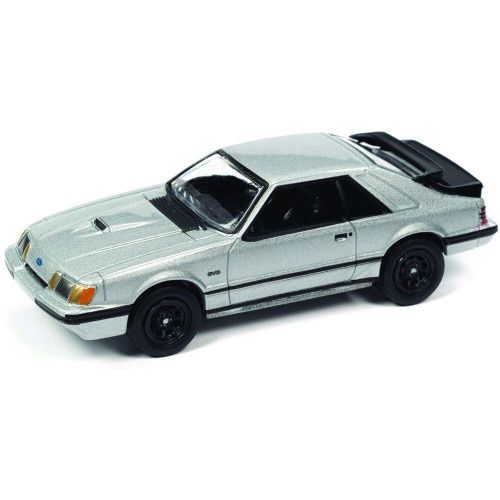 1/64 1986 Ford Mustang SVO - Silver Poly