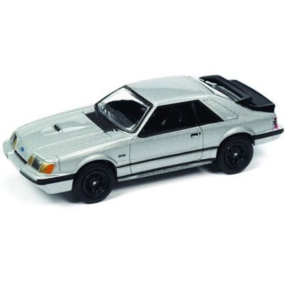 1/64 1986 Ford Mustang SVO - Silver Poly