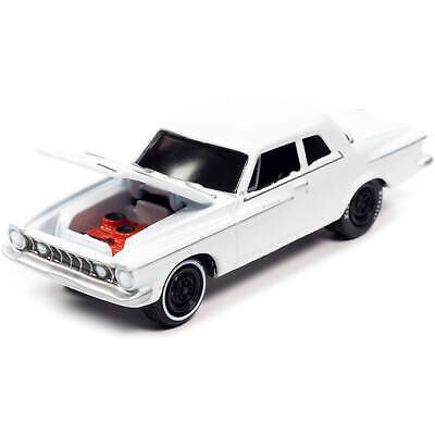 1/64 1962 Plymouth Savoy Max Wedge - Alpine White