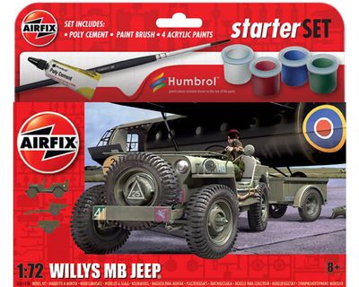 1/72 Willys MB Jeep Gift Set