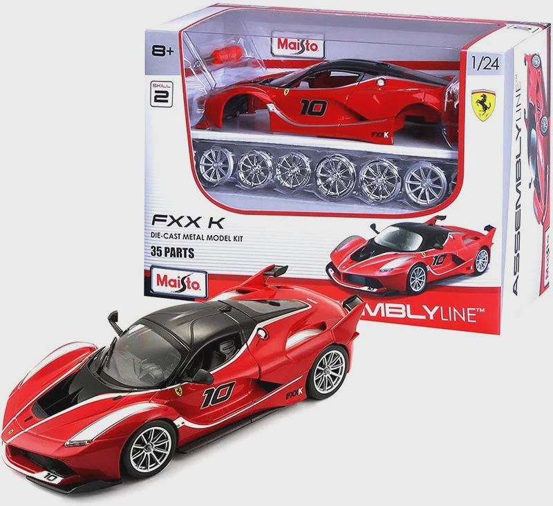 1/24 Ferrari FXX K Die-Cast Model Assembly Kit