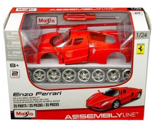 1/24 Enzo Ferrari Die-Cast Model Assembly Kit
