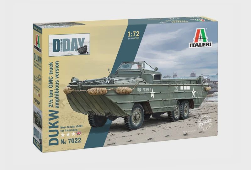 1/72 DUKW 2 1/2 Ton GMC Truck Amphibious Version