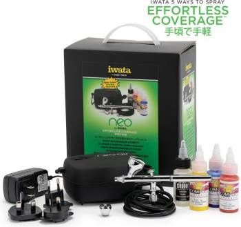 IWATA NEO CN Gravity Feed Airbrush Kit