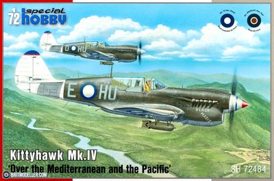 1/72 Kittyhawk Mk.IV &#39;Over the Mediterranean and the Pacific&#39;