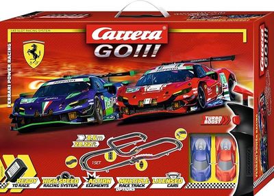 Carrera GO!!! Ferrari Power Racing 1/43 Slot Car Set
