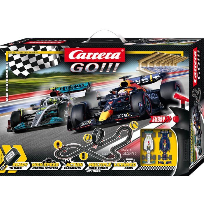 Carrera GO!!! Max Performance 1/43 Slot Car Set