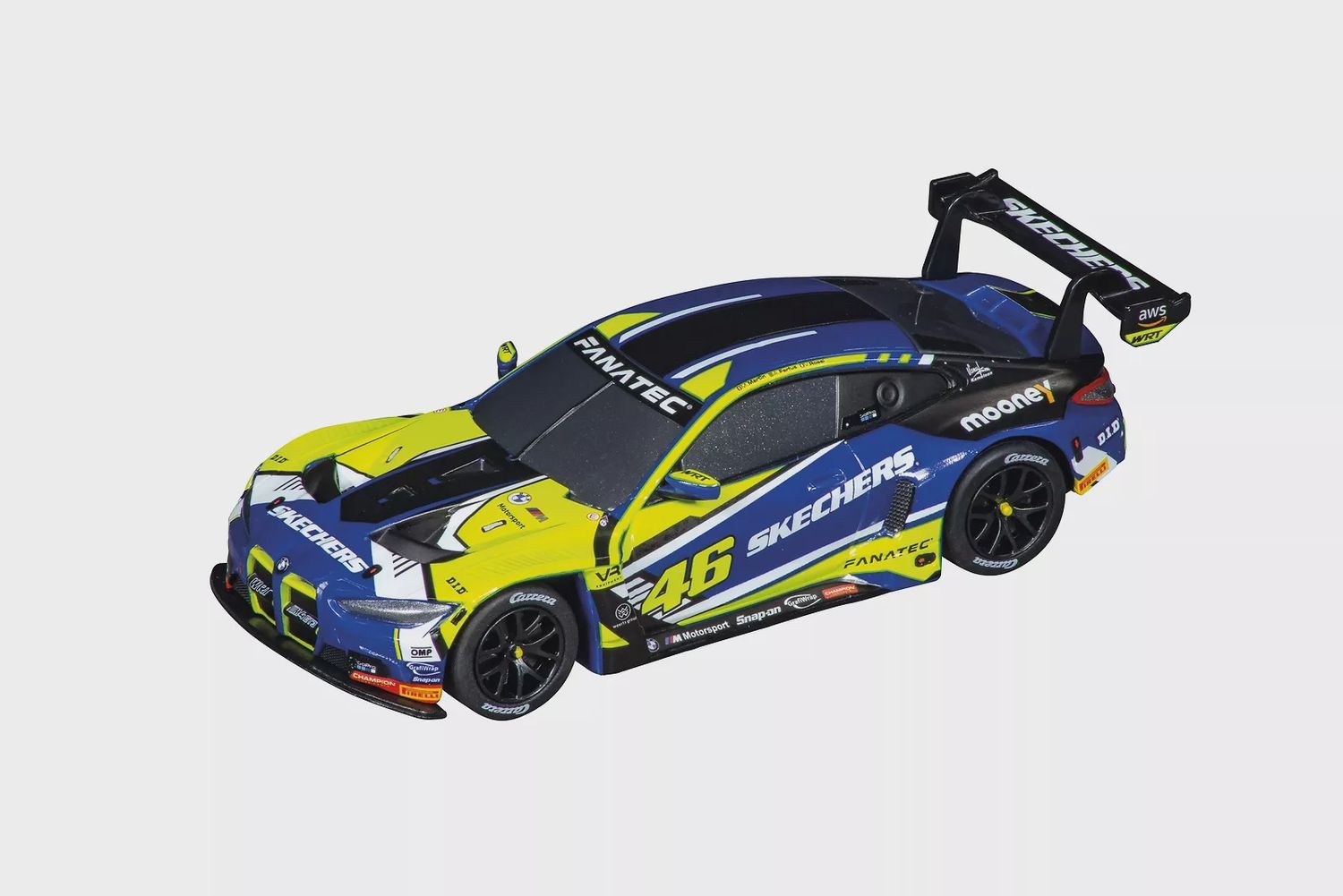 1/43 BMW M4 GT3 &quot;Valentino Rossi&quot; Slot Car