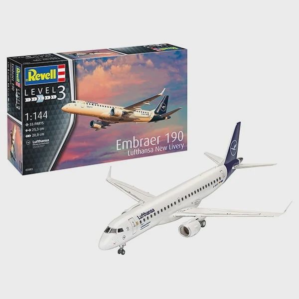 1/144 Embraer 190 Lufthansa New Livery