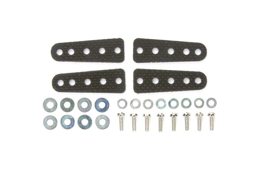 Mini 4WD FRP Reinforcing Plate Set (Short)