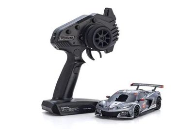 Mini-Z RWD Chevrolet Corvette C8.R Gunmetal/White (MR-04)