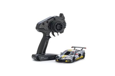 Mini-Z RWD Chevrolet Corvette C8.R Chrome/Yellow Kyosho America 20th Anniversary