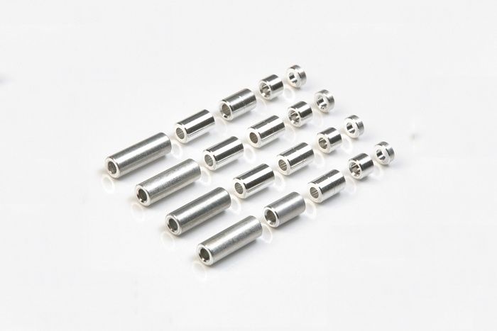 Mini 4WD Aluminum Spacer Set (12/6.7/6/3/1.5mm)