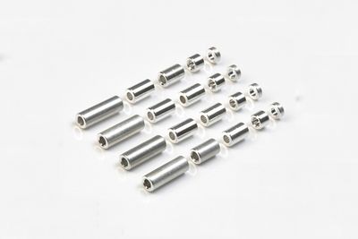 Mini 4WD Aluminum Spacer Set (12/6.7/6/3/1.5mm)
