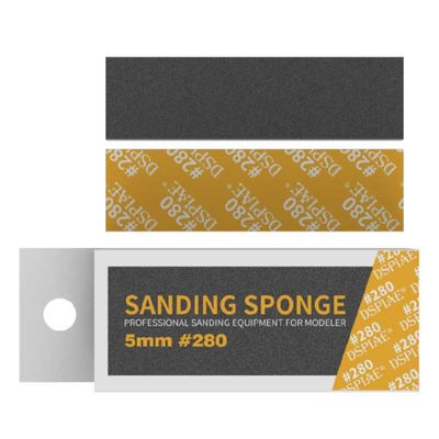 5mm #280 Sanding Sponge 5Pcs