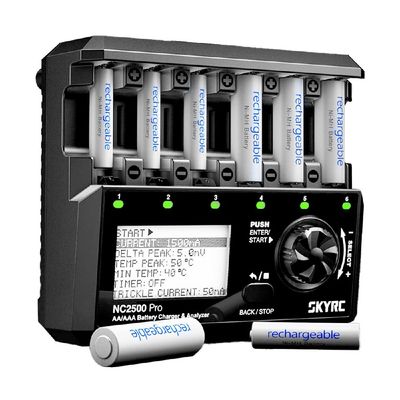 NC2500 Pro Charger and Analyzer with QC3.0