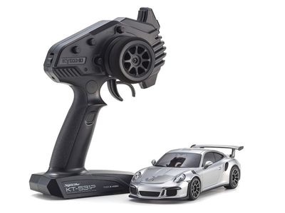 Mini-Z RWD Porsche 911 GT3 RS Silver (MR-04)