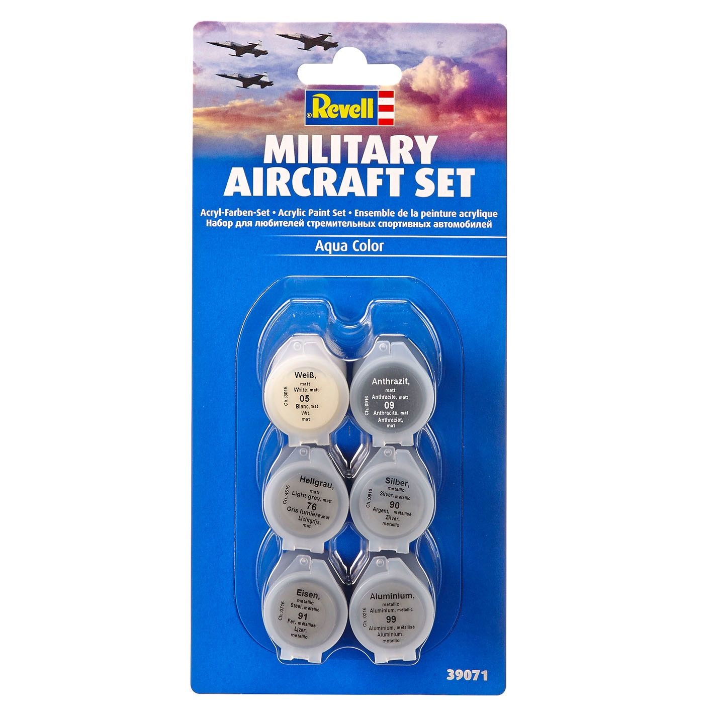Acrylic Paint Set - Military Aircraft