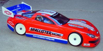 1/10 2004 Corvette Clear Body