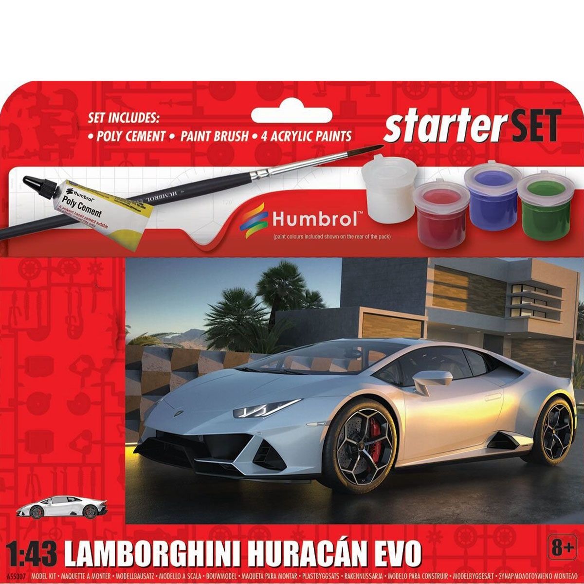 1/43 Lamborghini Huracán Evo Starter Set