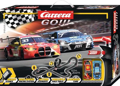 Carrera GO!!! Power Lap 1/43 Slot Car Set