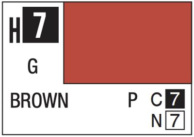 Aqueous Color 10ml - H7 Gloss Brown