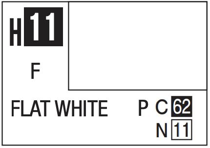 Aqueous Color 10ml - H11 Flat White