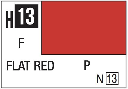 Aqueous Color 10ml - H13 Flat Red