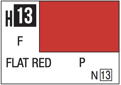 Aqueous Color 10ml - H13 Flat Red
