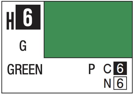Aqueous Color 10ml - H6 Gloss Green
