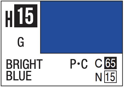 Aqueous Color 10ml - H15 Gloss Bright Blue