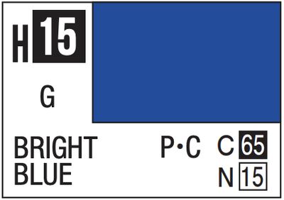 Aqueous Color 10ml - H15 Gloss Bright Blue