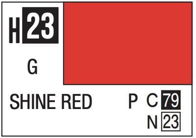 Aqueous Color 10ml - H23 Gloss Shine Red