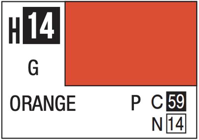 Aqueous Color 10ml - H14 Gloss Orange