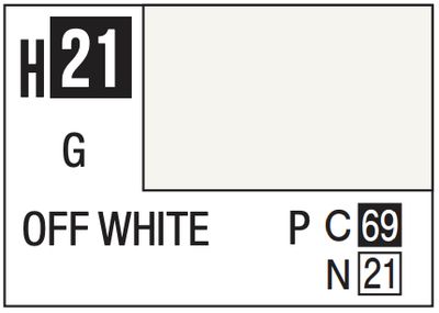Aqueous Color 10ml - H21 Gloss Off White