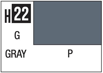 Aqueous Color 10ml - H22 Gloss Gray