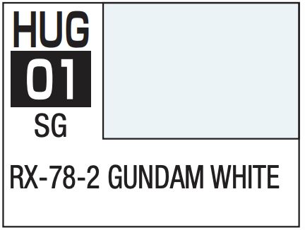 Aqueous Color 10ml - HUG01 RX-78-2 Gundam White