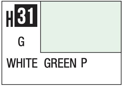 Aqueous Color 10ml - H31 Gloss White Green