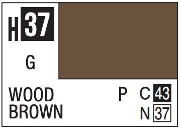 Aqueous Color 10ml - H37 Gloss Wood Brown