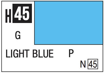 Aqueous Color 10ml - H45 Gloss Light Blue