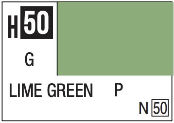 Aqueous Color 10ml - H50 Gloss Lime Green